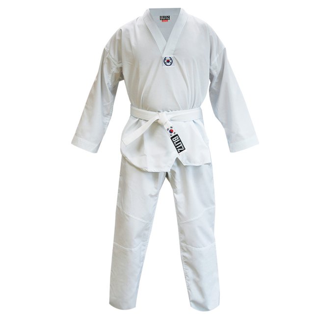 Photo of Fighter Lite Taekwondo Suit - White or White/Black