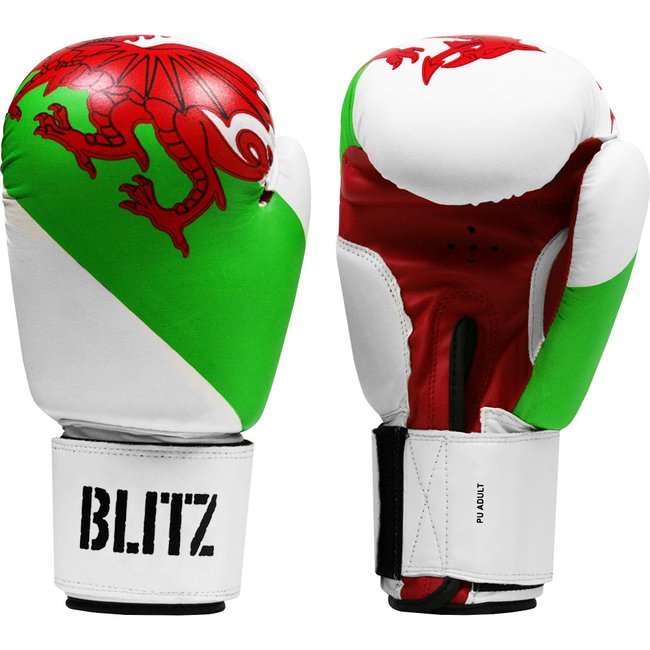 Photo of "Country" P U Boxing Gloves