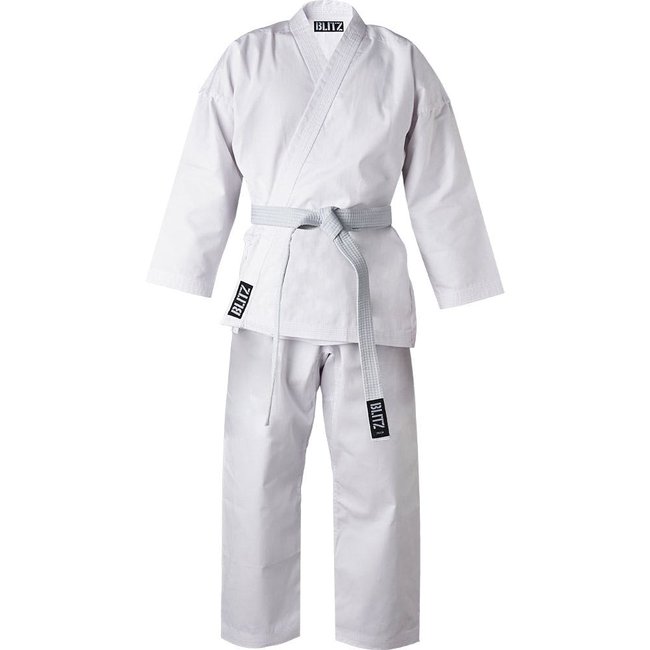 Photo of Blitz Adult Cotton Student Karate Gi - 7oz (WHITE)