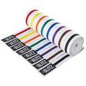 Image of Blitz White Belt / Colour Stripe