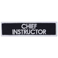 Blitz Embroidered Badge - Chief Instructor