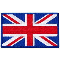 Blitz Embroidered Badge - United Kingdom Flag