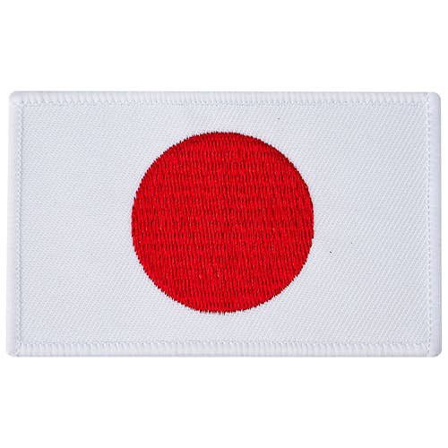 Photo of Blitz Embroidered Badge - Japan Flag