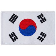 Blitz Embroidered Badge - Korean Flag