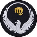 Image of Blitz Embroidered Badge - Wado Ryu